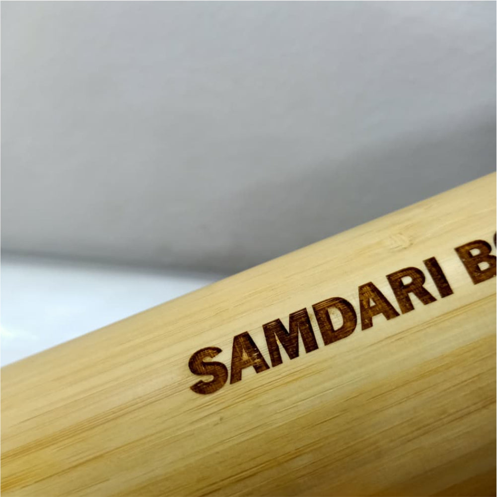 Personalized Bamboo Water Bottle with Name Engraving