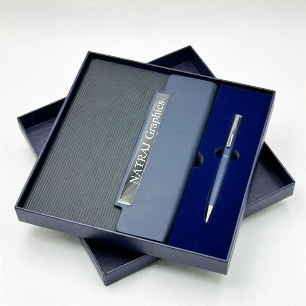Premium Customized Diary & Pen Gift Set – Corporate & Personal Gifting