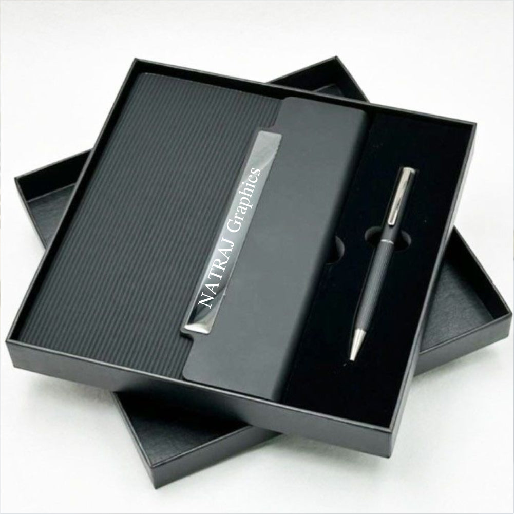 Premium Customized Diary & Pen Gift Set – Corporate & Personal Gifting
