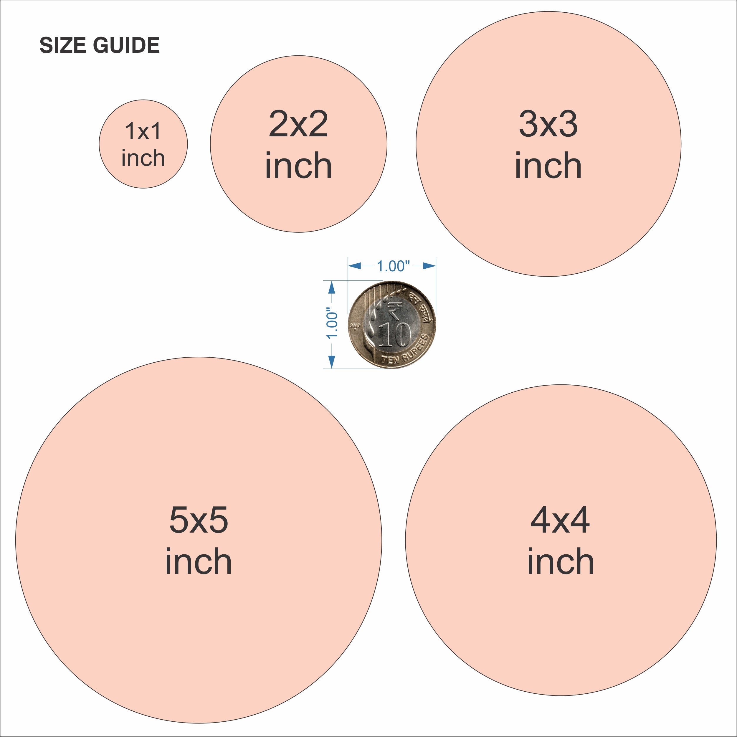 Custom Round Sticker | Paper Sticker