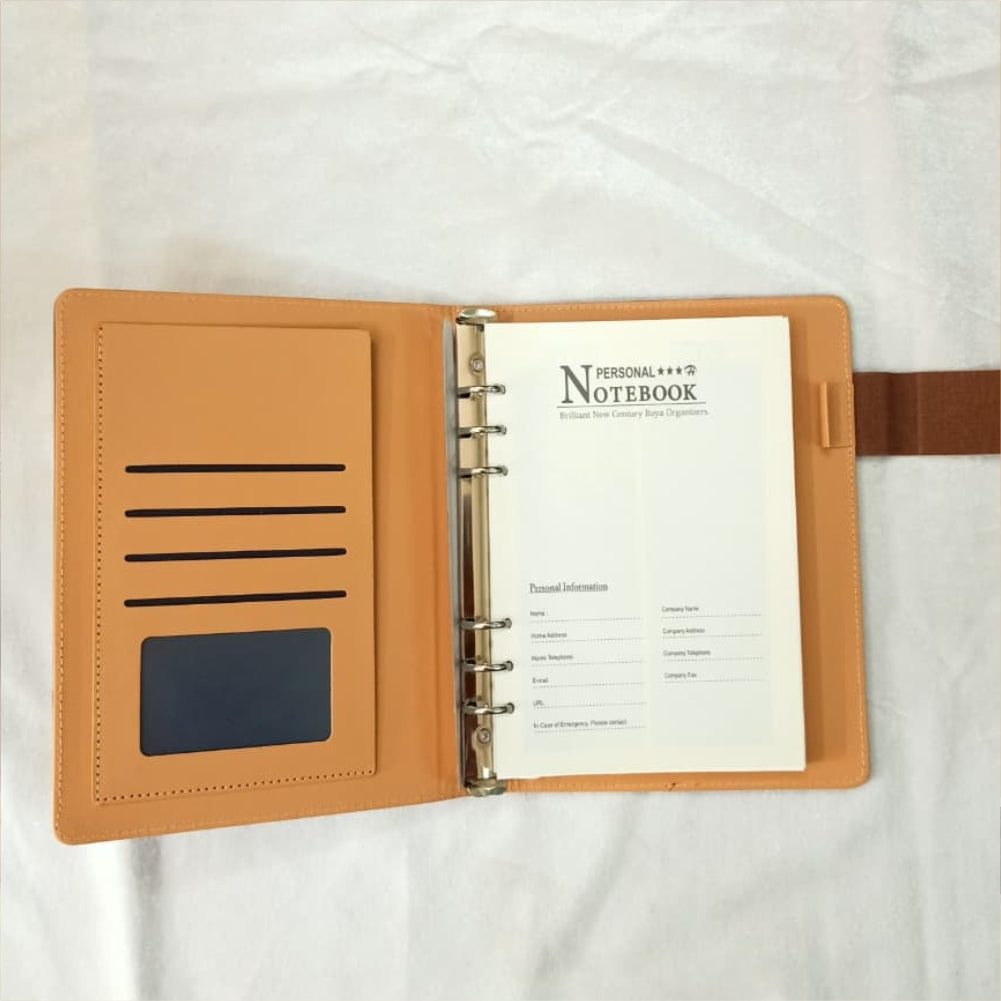 Personalized Premium Leather Diary with Pen – Corporate & Executive Gift
