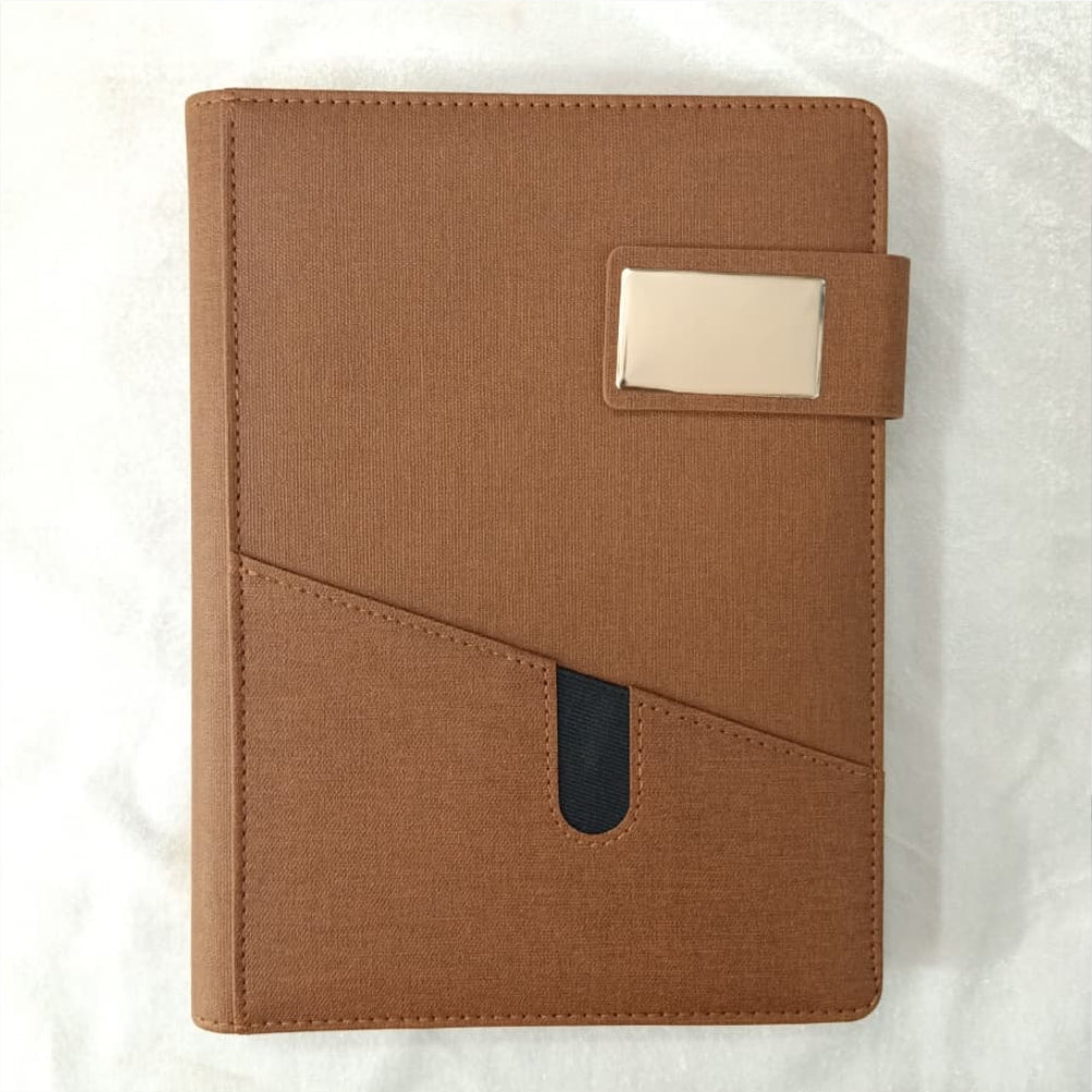 Personalized Premium Leather Diary with Pen – Corporate & Executive Gift