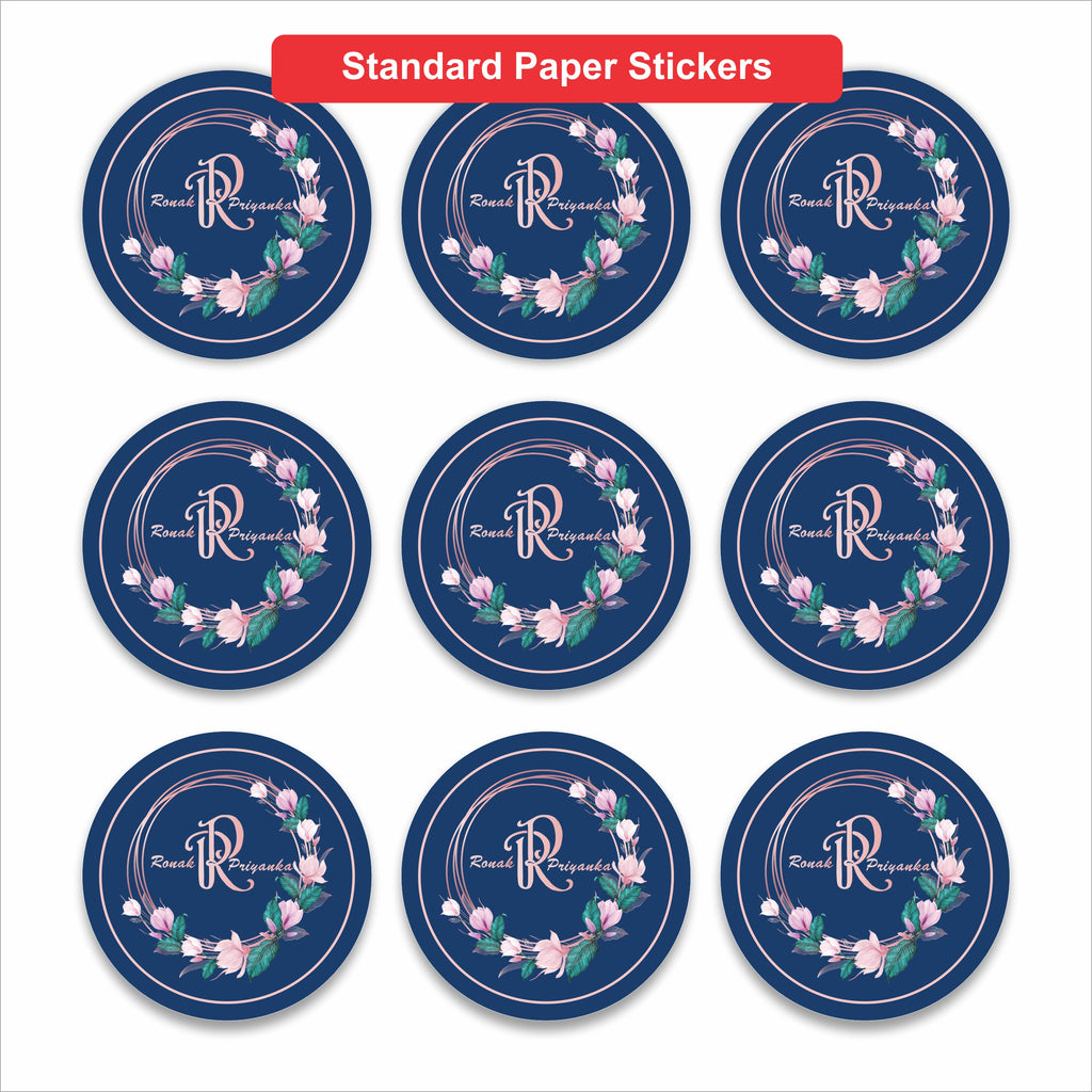Custom Round Sticker | Paper Sticker