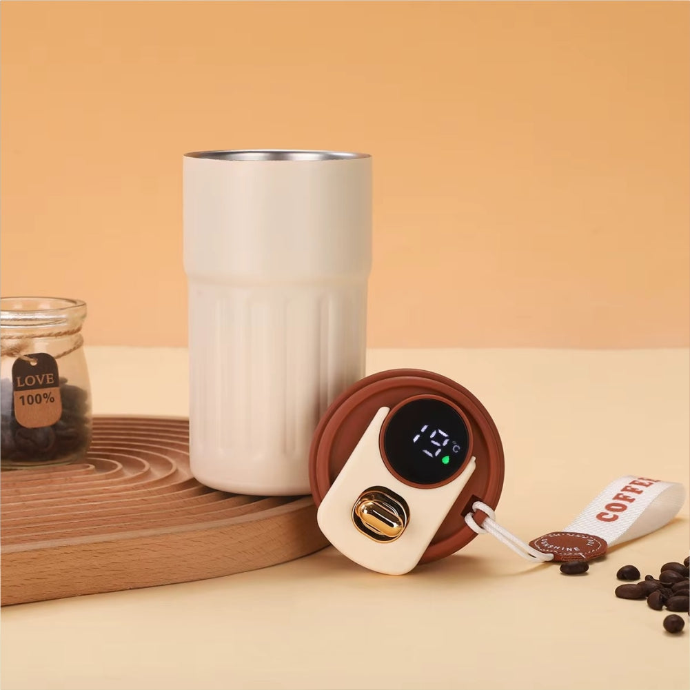 Customized Smart Temperature Display Stainless Steel Coffee Mug