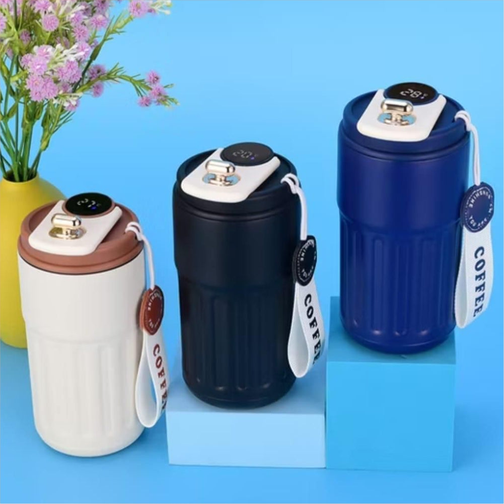 Customized Smart Temperature Display Stainless Steel Coffee Mug