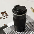 Personalized Smart Temperature Display Coffee Mug | Insulated Stainless Steel Tumbler