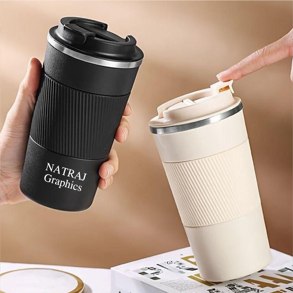 Personalized Smart Temperature Display Coffee Mug | Insulated Stainless Steel Tumbler