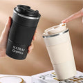 Personalized Smart Temperature Display Coffee Mug | Insulated Stainless Steel Tumbler